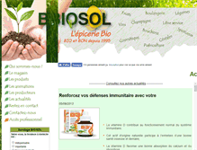 Tablet Screenshot of biosol.fr